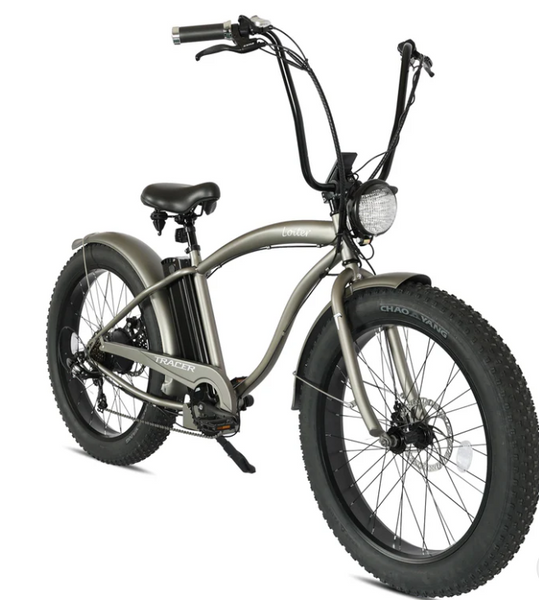 Loiter - 26" E-bike, Color: Matte Grey