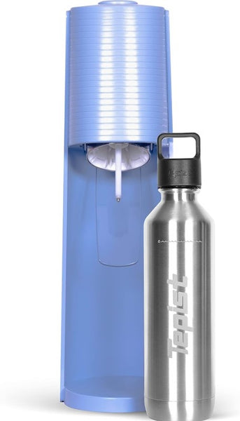 TwentyO, Color: Silver - 20 oz Stainless Steel Bottle Compatible with SodaStream Machines