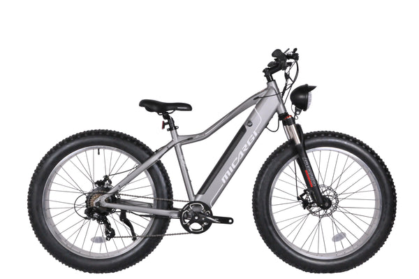 STEED - 26" aluminum frame mountain E-bike, Color: Matte Grey