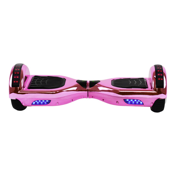 Prime R6 Plus Monster Wheel  (Pink Chrome) with Bluetooth Speakers - UL-2272 Certified
